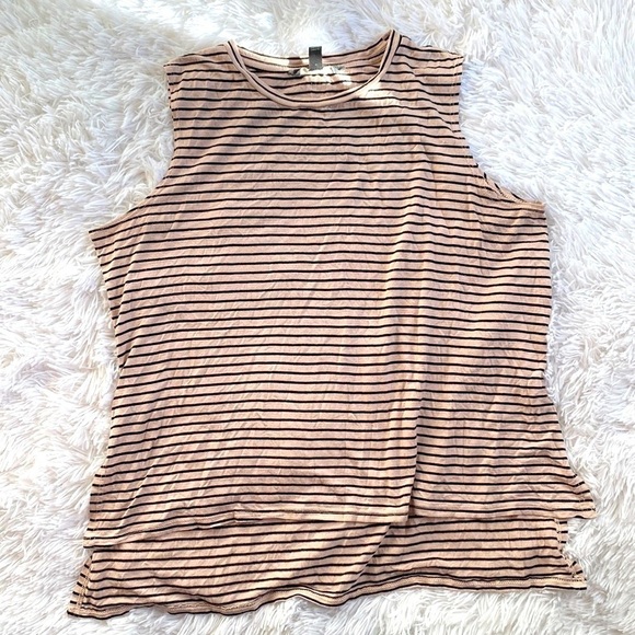 Billabong striped sleeveless tee - Picture 1 of 6